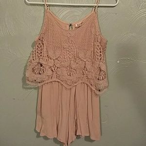 Mossimo Lace Romper